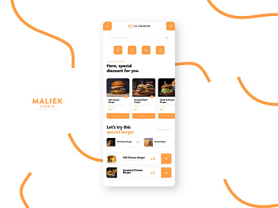 Restaurant Apps Concept | UI Design app branding design ui uiux uiuxdesign ux webdesign webdevelopment website