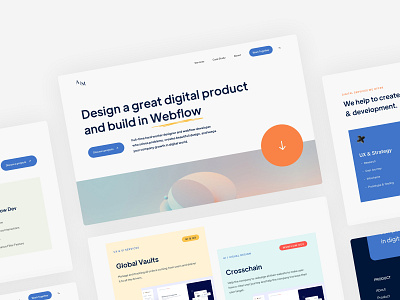 Azis Maliek | Design Agency Portfolio design productdesigner ui uiux uiuxdesign webdesign webflow webflowdevelopment website