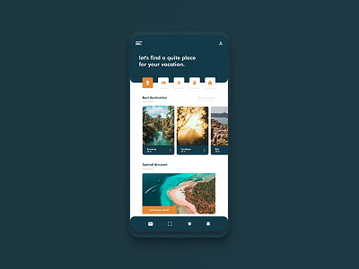 Travel Ui design