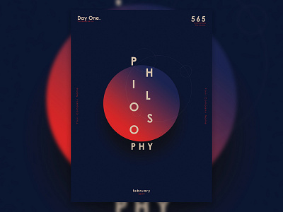 Philosophy branding design graphic graphicdesign illustration poster