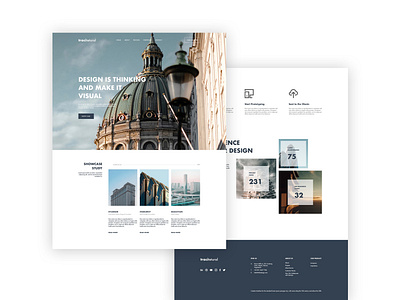 Tracitetural - Landing Page