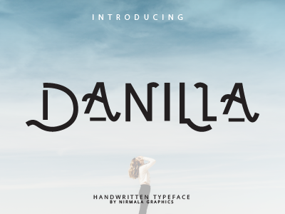 DANILLA - Handwaritten Typeface