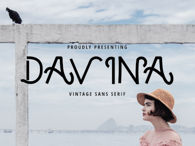 DAVINA - VINTAGE SANS SERIF