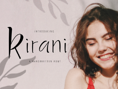 Kirani - A Handwritten Font