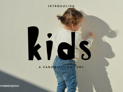 Kids - A Handwritten Font