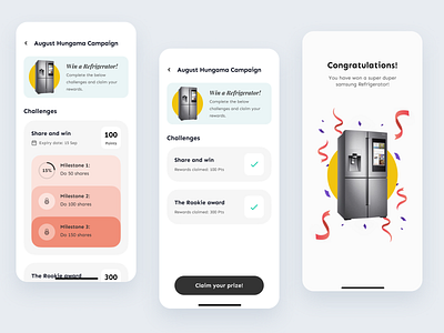 Mobile Application - Gamification by Amrutha Kuduva on Dribbble