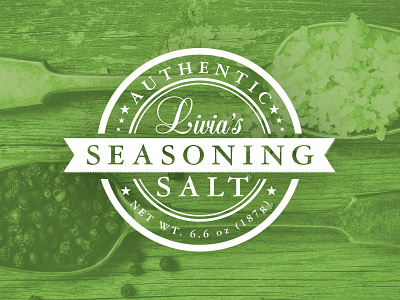 Livia's Seasoning Salt // Brand Refresh