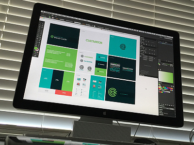 Cultivator :: Brand Guide brand book brand guide branding cultivator identity logos style guide wordmark