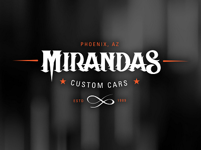 Miranda's Customs // Logo