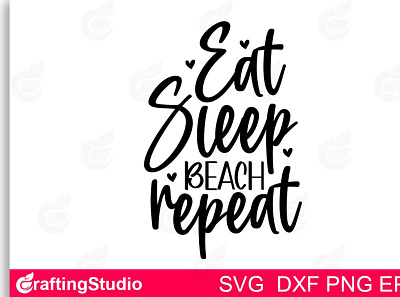 eat sleep beach repeat