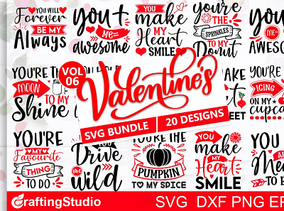 valentines svg bundle vol 6