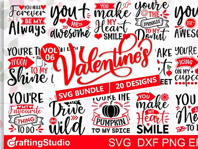 valentines svg bundle vol 6