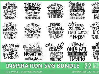 Inspiration SVG Bundle