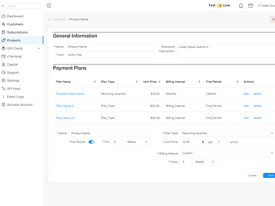 Payment Plans