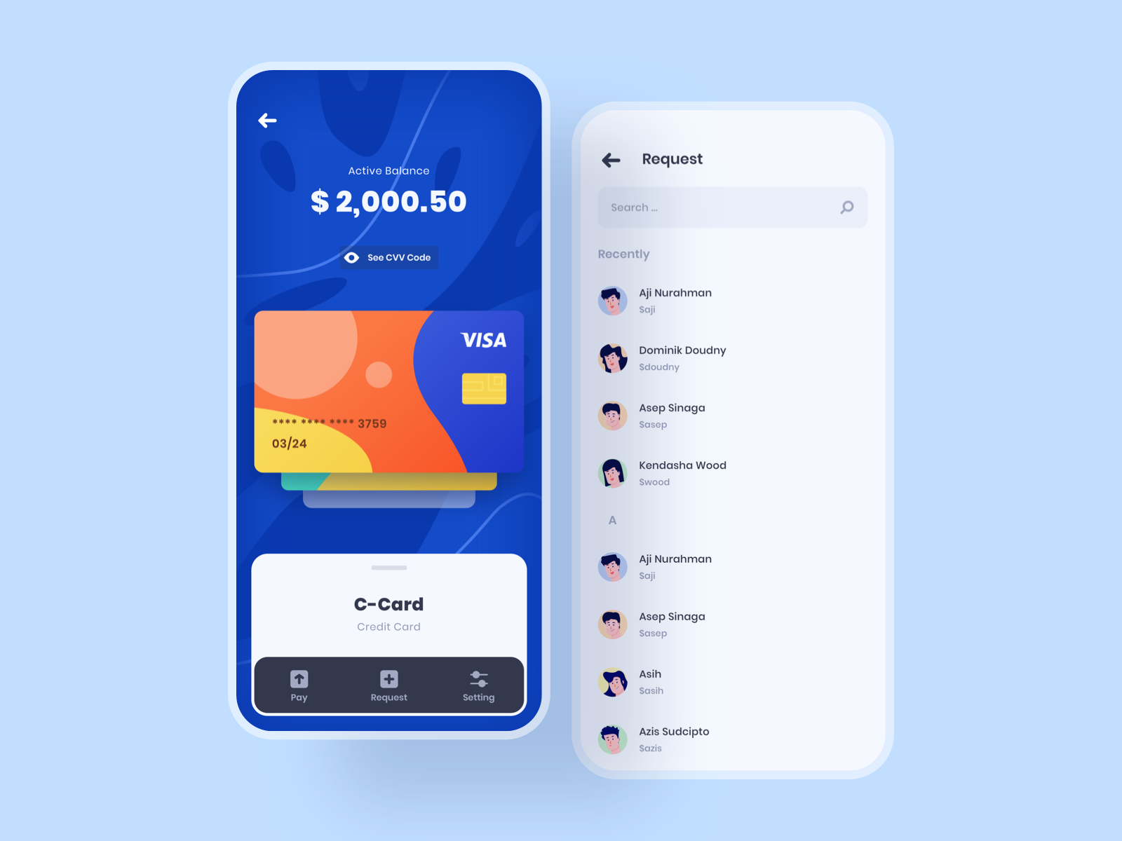 Digital Bank by Hafish Yazid on Dribbble