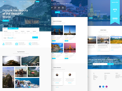 Tournest - Travel Agency responsive HTML5 Website Template Free bootstrap site html5 website responsive tour agency tour guide travel agency website website template free download