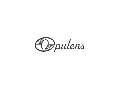 Opulens | Logo Design brand mark concept creation design process eye glasses icon icon design lens logo logo design radial