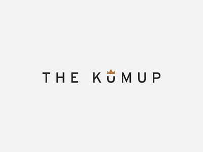 The Kumup brand branding clean creative design digital gold icon kumup logo minimal simple smooth the type typography