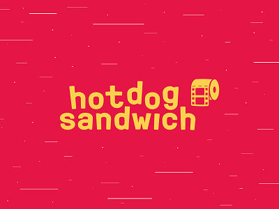 Hotdog Sandwich branding design hotdog icon logo sandwich vector