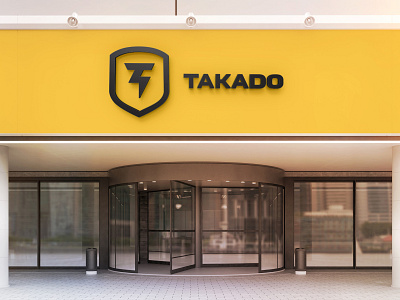 TAKADO branding branding and identity branding design design logo signage