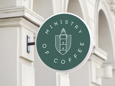 Ministry Of Coffee branding branding and identity branding design coffee coffeeshop design logo ministry of coffee print signage