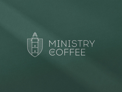Ministry Of Coffee branding branding and identity branding design coffee shop coffeeshop logo ministry of coffee print