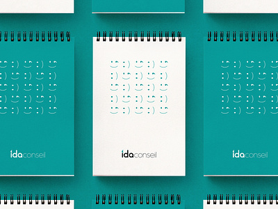 Ida Conseil branding branding and identity branding design corporate corporate branding corporate design corporate identity design idaconseil logo notebook notebooks print