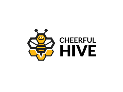 Cheerful Hive bee cheerful hive honey honeycomb smile