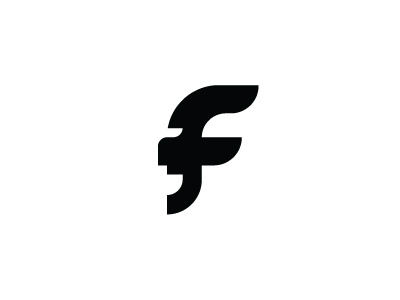 Fearless f face fearless logo man