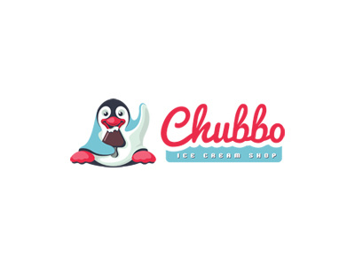 Chubbo birdie funny ice cream penguin