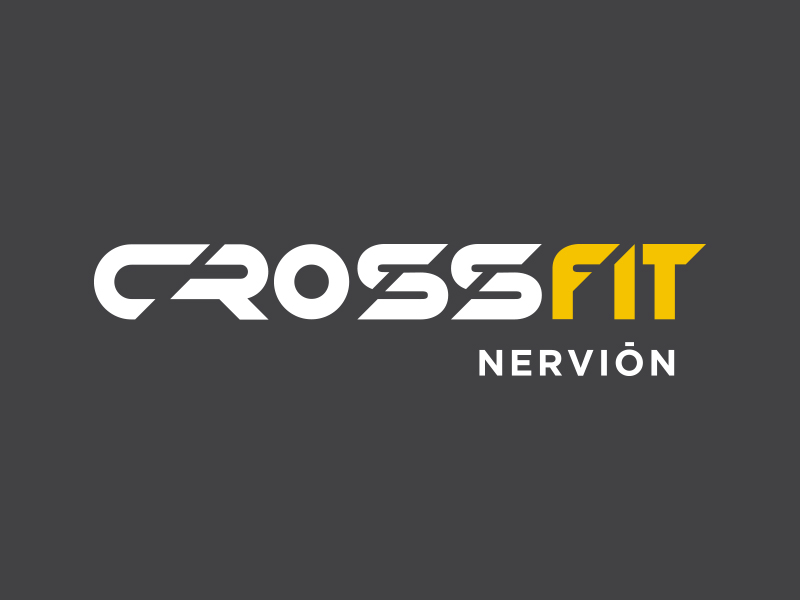 Crossfit brand crossfit design lettering logo typography