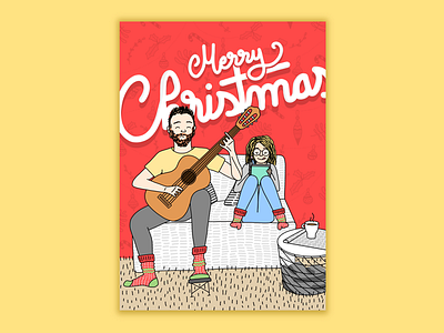 Christmas Card 2018 character christmas card christmas designs design illustration