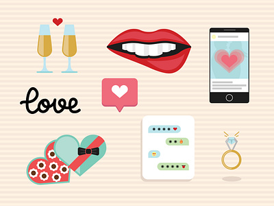 Love design graphic design illustration love vector