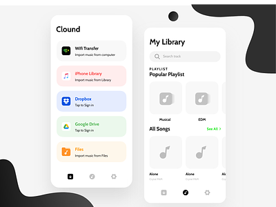 Music Cloud Download cloud download cloud iginl ling designer ling designer mobile music music app music cloud music player