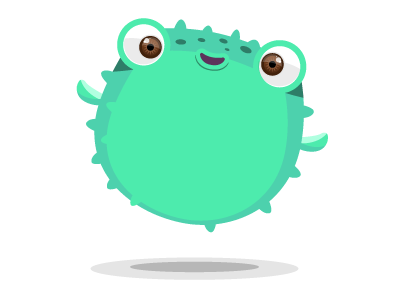 Blowfish app blowfish game illustration