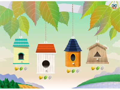 BirdHouses Illustration