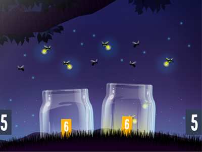 Lightingbug children illustration interactive ipad mathgame