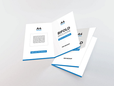 Bifold Brochure Mockup Vol 1