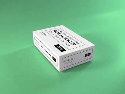 Long Box Packaging Mockup Template Vol 1