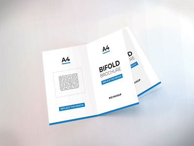 Bifold Brochure Mockup Vol 2