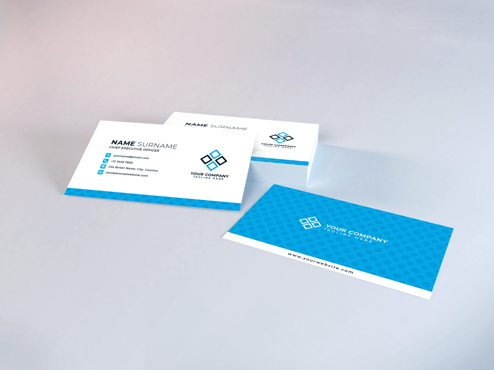 Business Card Mockup Vol 2 by Dendy Herlambang on Dribbble