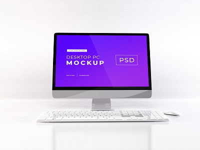 iMac Mockup Template Vol 2 blank business computer design desktop digital display imac mockup modern monitor pc scene creator screen technology template ui ux web website