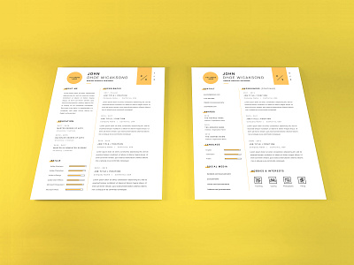 Curriculum Vitae Mockup Vol 3