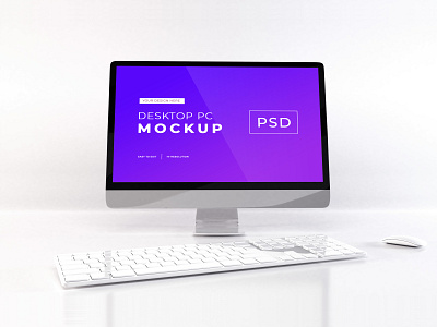 iMac Mockup Vol 3 blank business computer design desktop digital display imac mockup modern monitor pc scene creator screen technology template ui ux web website