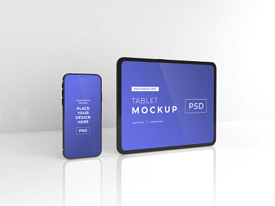 iPad & iPhone Mockup Vol 3 3d cellphone device electronic gadget ipad iphone mobile mockup screen smartphone tablet technology template