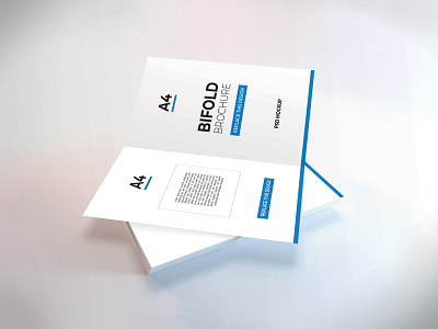 Bifold Brochure Mockup Vol 4 a4 a5 bifold booklets brochure business flyer graphic mock up mockup modern paper photoshop poster print psd realistic stationery template