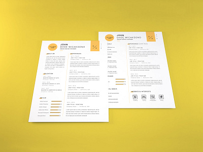 Curriculum Vitae Mockup Vol 4