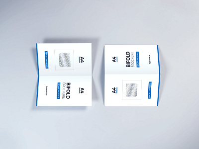 Free Download Bifold Brochure Mockup Vol 17