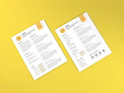 Download Curriculum Vitae Mockup Vol 8 application business company corporate cover curriculum cv document infographic layout letter mockup paper professional profile resume template vitae