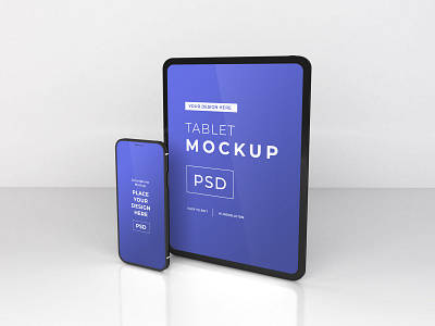 Download iPad & iPhone Mockup Vol 10 (Freebie) 3d cellphone device electronic gadget ipad iphone mobile mockup screen smartphone tablet technology template